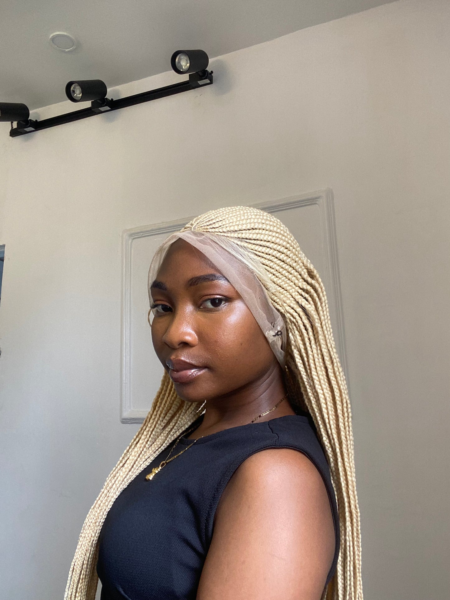 Cornrows Braids, Fulani Style, Black Women Wig, Frontal, Full Lace, Lace Front,