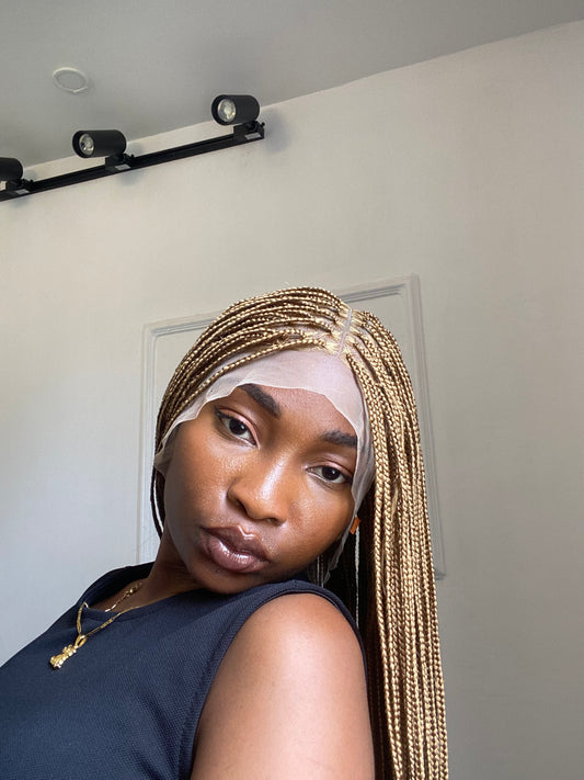 Small knotless On Full Lace Wig