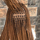 Small Knotless Braids — Full Lace Wig, 28 Inches | Auburn