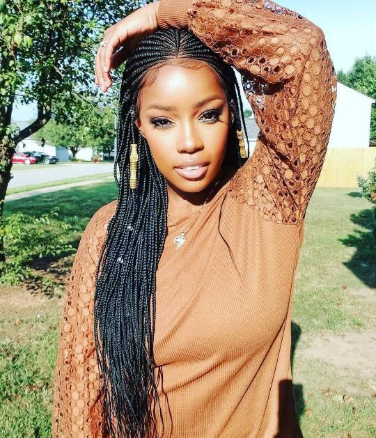 Fulani Braids — Full Lace Wig, 28 Inches