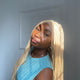 Small Knotless Braids — Full Lace Wig, 28 Inches | 613 Blonde