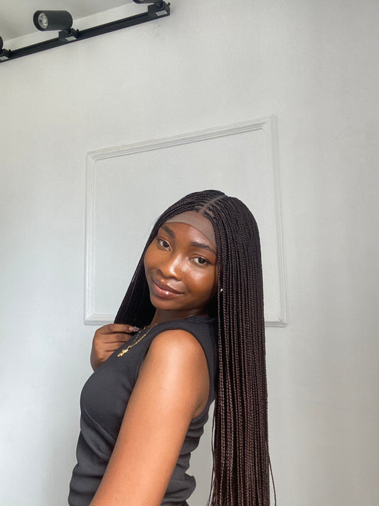 Small knotless On Full Lace Wig