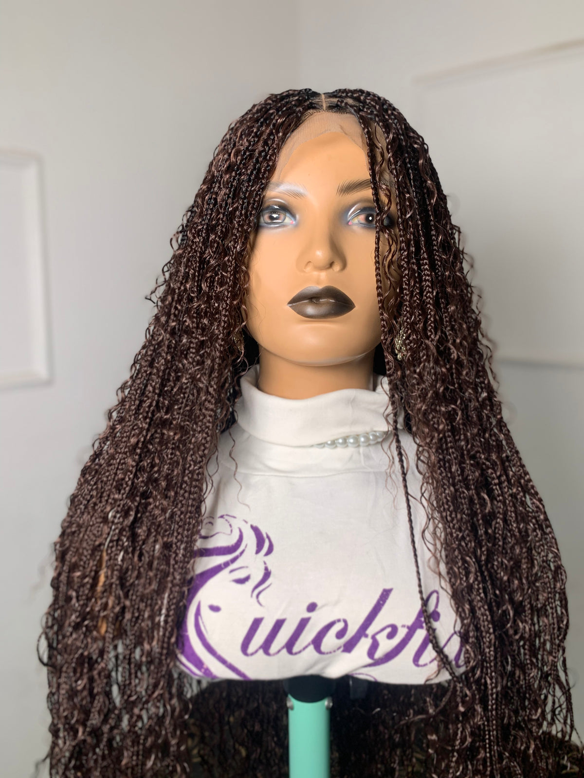 Boho Braids — Tangle-Free Full Lace Wig, 28 Inches | Color 33