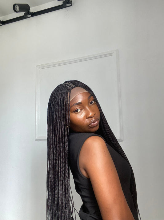 Small knotless On Full Lace Wig