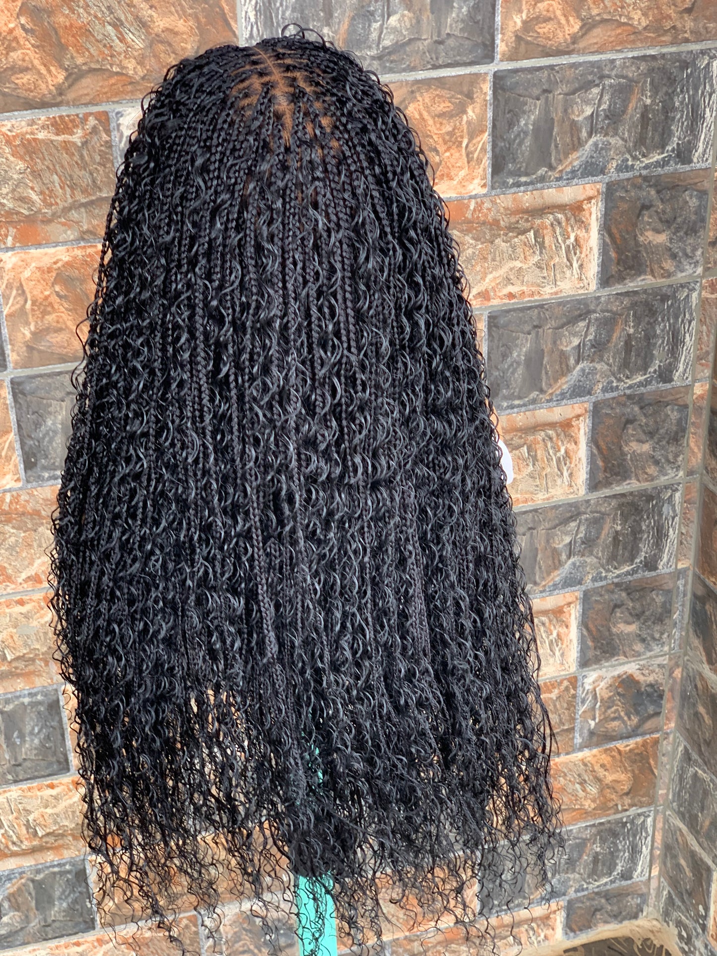 Tangle Free Boho braids on full lace wig