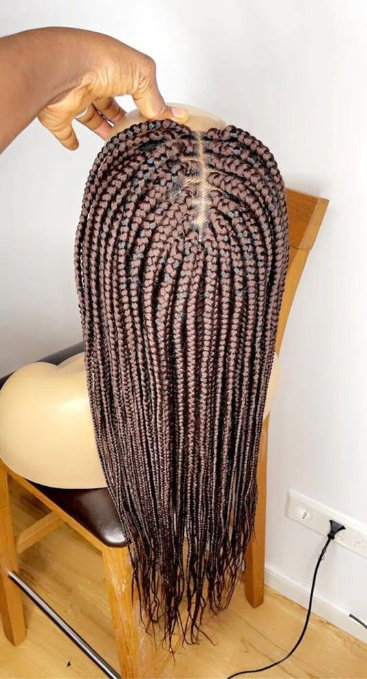 Lace Closure classic Box Braids 28”