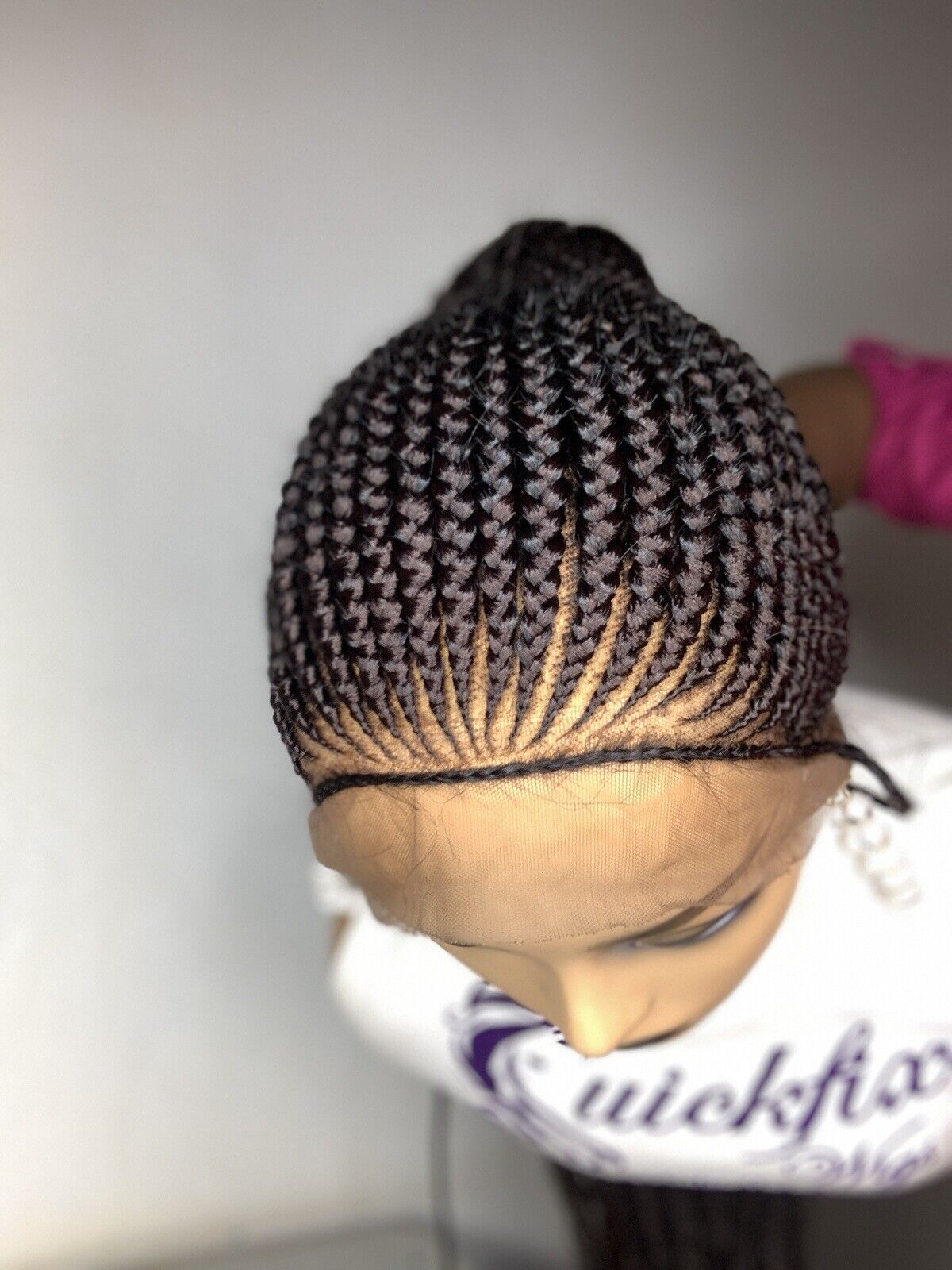 Braided wig Updo, Box Braids,Full Lace braided wig,Braidedwig, Black Women Hair